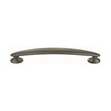Domino Telephone Cabinet Pull Handle - Satin Nickel