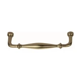 Domino Federation Cabinet Pull Handle - Polished Brass