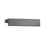 Domino Modern Lip Cabinet Pull Handle - Antique Bronze