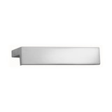 Domino Modern Lip Cabinet Pull Handle - Chrome