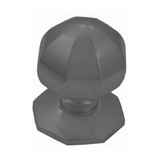 Domino Rounded Octagonal Cabinet Knob - Antique Bronze