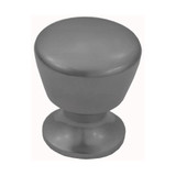 Domino Deco Button Cabinet Knob - Cast Iron