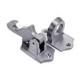 Domino Door Catch - 120 x 100mm - Satin Chrome