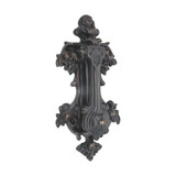 Domino Gothic Door Knocker - 255 x 120mm - Antique Bronze