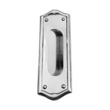 Domino Classic Arched Sliding Door Flush Pull - 175 x 60mm - Chrome