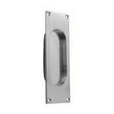 Domino Modern Sliding Door Flush Pull - Chrome