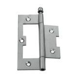 Domino Loose Pin Hirline Hinge - Chrome