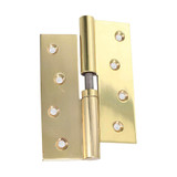 Domino Lift Off Hinge - 100 x 76mm - Polished Brass