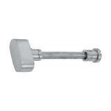 Domino Replacement Oval Privacy Snib - 4.5mm Spindle - Satin Chrome