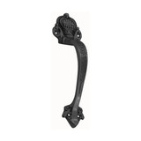 Domino Royal Pull Handle - 175 x 48mm - Antique Bronze