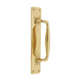 Domino Classic Pull Handle - Polished Brass
