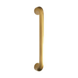 Domino Tube Pull Handle - 285mm - Polished Brass