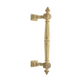 Domino Neoclassical Pull Handle - 280mm - Polished Brass