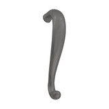 Domino Scroll Pull Handle - Antique Bronze