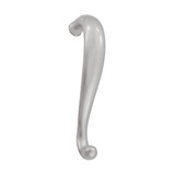 Domino Scroll Pull Handle - Satin Nickel