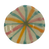 Character House Multi-Stripe Round Ceramic Cupboard Knob - 43mm