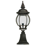 Lighting Inspirations Flinders Outdoor Pillar Light - 640 x 200m - Antique Bronze
