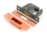 From the Anvil Euro Deadlock - 45mm Backset - Polished Bronze