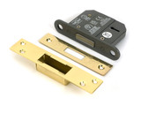 From the Anvil Skeleton Key Deadlock - 5 Lever - 45mm Backset - Polished Brass