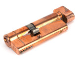 From The Anvil Euro Cylinder (1A) with Thumbturn - 5 Pin/80mm (35/45) - Polished Bronze