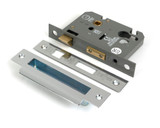 From the Anvil Euro Mortice Lock - 57mm Backset - Polished Stainless Steel