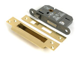 From the Anvil Skeleton Key Mortice Lock - 5 Lever - 45mm Backet - Polished Brass