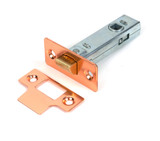 From the Anvil Standard Tubular Latch - 57mm Backset - Polished Bronze