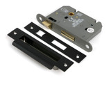 From The Anvil Hard Sprung Privacy Mortice Lock - 57mm Backset - Aged Bronze
