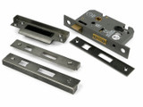 From the Anvil 45mm Backset Euro Lock + Rebate Kit - Pewter Patina