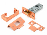 From the Anvil 45mm Backset Tubular Latch + Rebate Kit - Polished Bronze