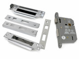 From the Anvil 57mm Backset Mortice Lock + Rebate Kit - Keyed Alike - Polished Stainless Steel