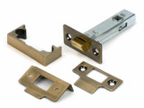 From the Anvil 57mm Backset Tubular Latch + Rebate Kit - Aged Brass