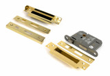 From the Anvil 57mm Backset Mortice Lock + Rebate Kit - Keyed Alike - Polished Brass