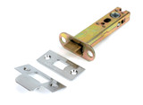 From the Anvil Hard Sprung Tubular Latch - 82mm Backset - Satin Chrome