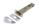 From the Anvil Hard Sprung Tubular Latch - 107mm Backset - Satin Chrome
