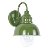 Lighting Inspirations Parkway Outdoor Wall Light - Small - Green