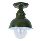 Lighting Inspirations Parkway Under Eave Light - 240 x 190mm - Olive Green