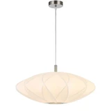 Telbix Aragon Grey Cord Pendant Light - 520mm - White