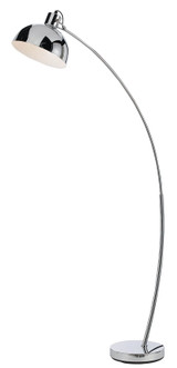 Telbix Beat Industrial Floor Lamp - Chrome