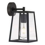 Telbix Cantena Outdoor Wall Light - Black