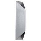 Telbix Chaska Modern Indoor Wall Light - Silver
