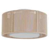 Telbix Cusco DIY Batten Fix Ceiling Light - Cream & White