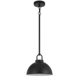 Telbix Emerson Chain Pendant Light with Rod - Black