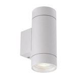 Telbix Kman Outdoor Wall Light - 2 Light - White