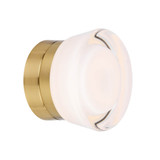 Telbix Lomira Indoor LED Wall Light - Antique Gold
