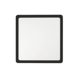 Telbix Lunos Oyster LED Ceiling Light - 25 x 230mm - Black