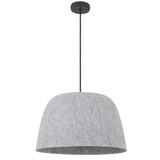 Telbix Malin Black Cord Pendant Light - 430mm - Grey
