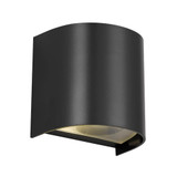 Telbix Miro Outdoor Wall Light - Single Light - Black