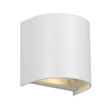 Telbix Miro Outdoor Wall Light - Single Light - White