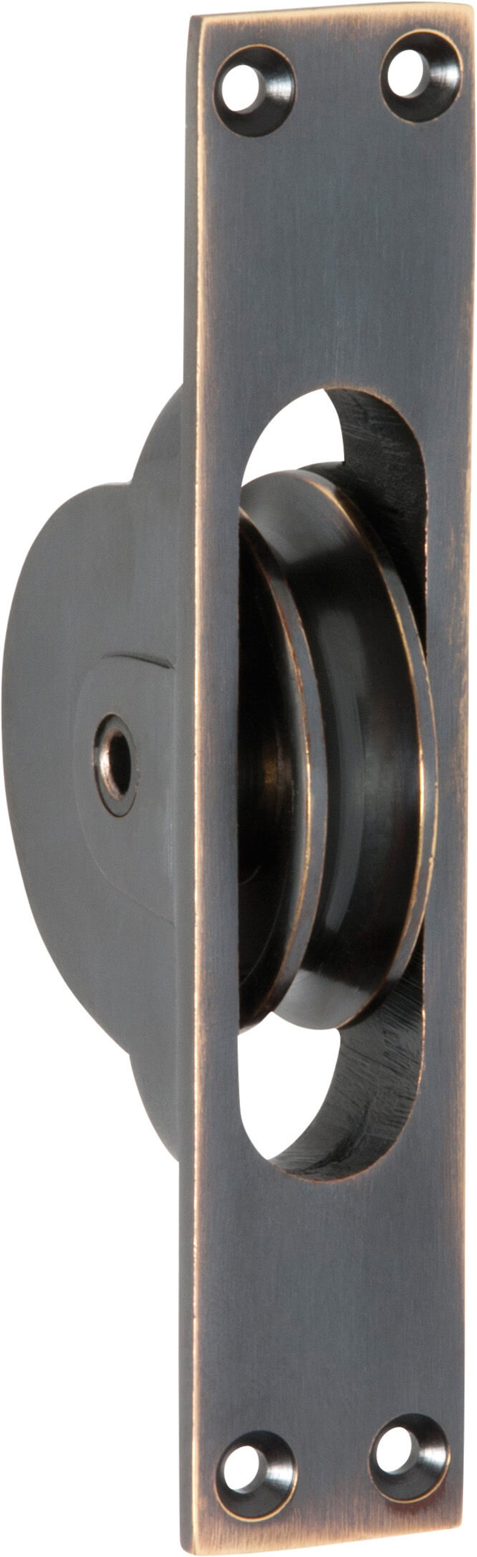 Tradco Sash Window Pulley 125 x 25mm Antique Copper